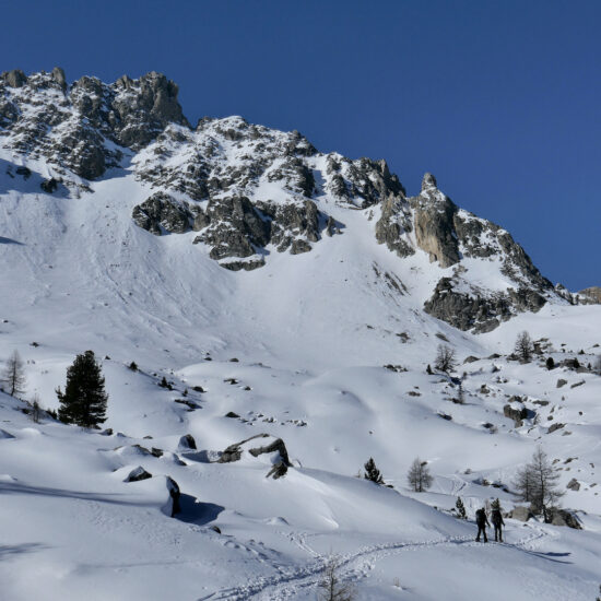 Traversée de la Casse Pinière entre Buffère et Chardonnet