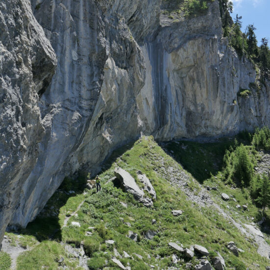 Sur le sentier des Traverses
