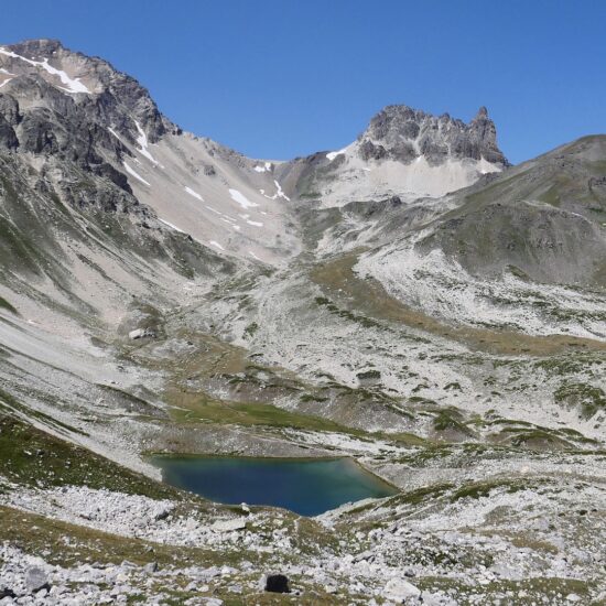 Lac du Peyron sous le Mont Thabor