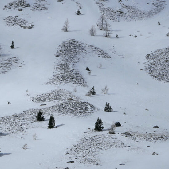 Effets graphiques au col de l'Izoard