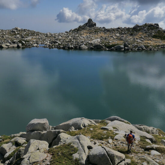 Lac de Bastani sous le Rinosu
