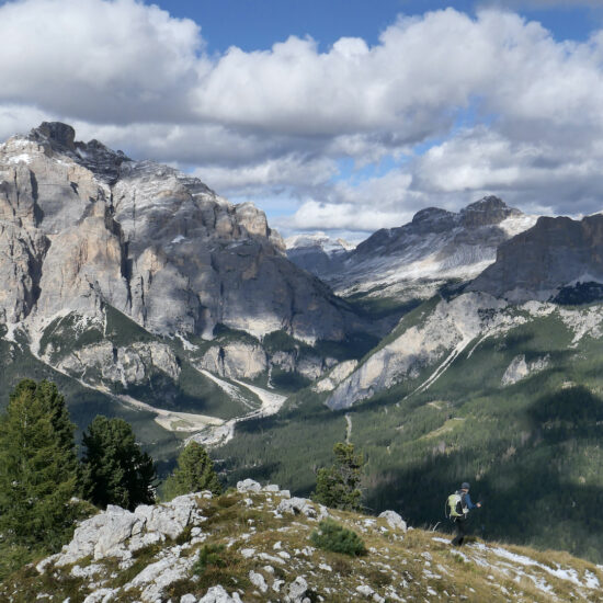 Le massif des Fanes
