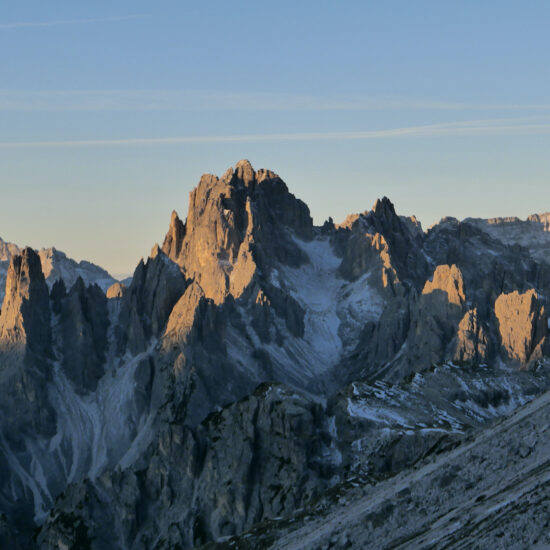 Lever de soleil aux Tre Cime