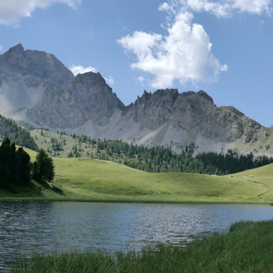 Le lac Miroir à Ceillac