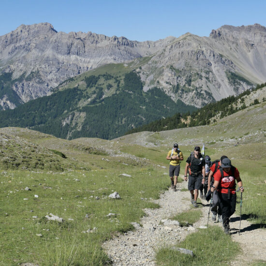En montant au lac de Souliers