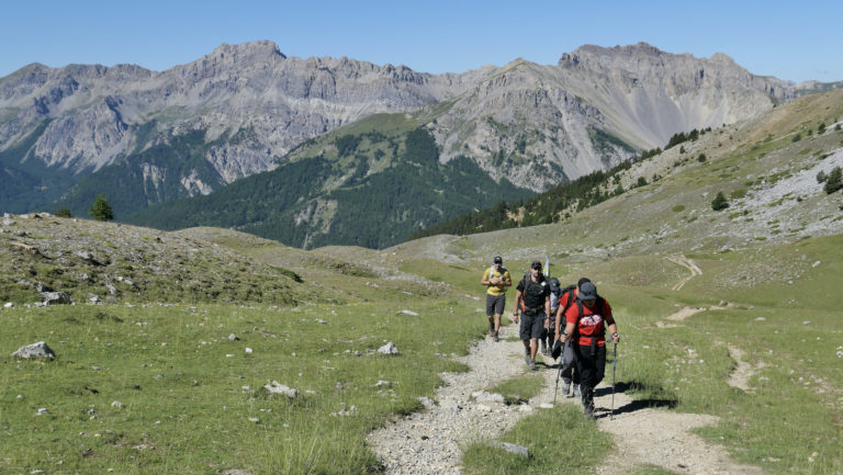 En montant au lac de Souliers