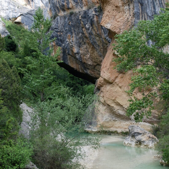 Le rio Vero près du pont de Villacantal