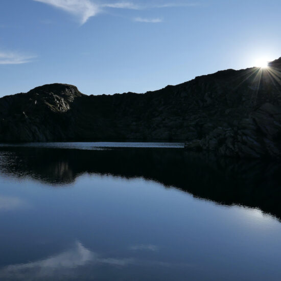 Lever de soleil sur les étangs de la Gardelle