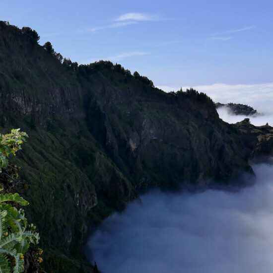 Mer de nuages sur Rabo Curto, Santo Antão
