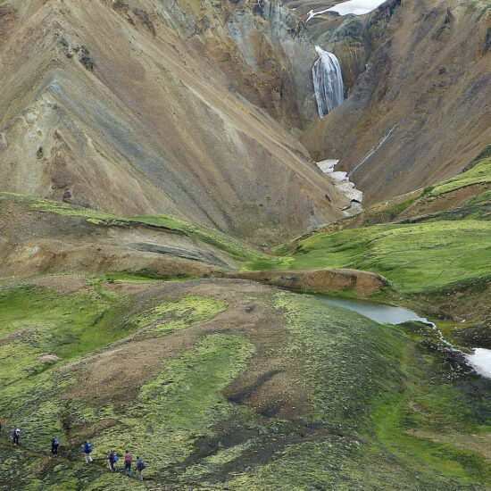 La cascade de Ljosarfoss