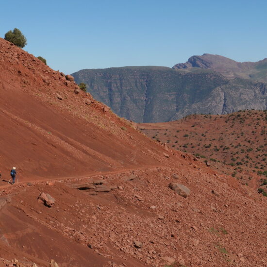 Le sentier rouge