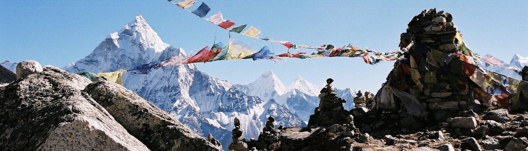 Drapeaux de prière, Khumbu