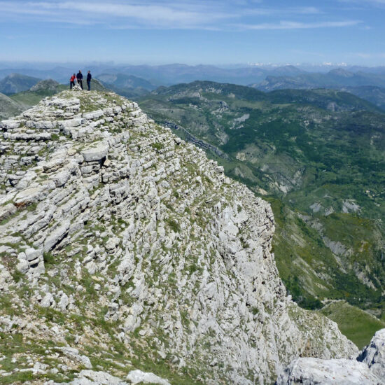 Au sommet du Mourre de Chanier