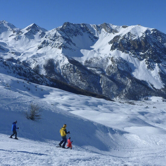 En descendant de la cime Fournier