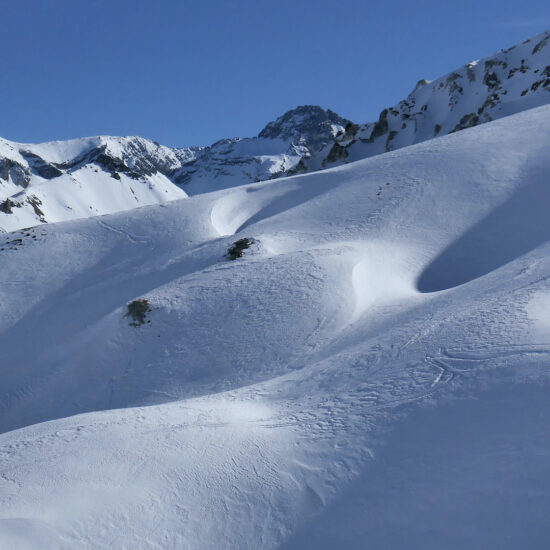 Les entonnoirs du col des Ourdeis