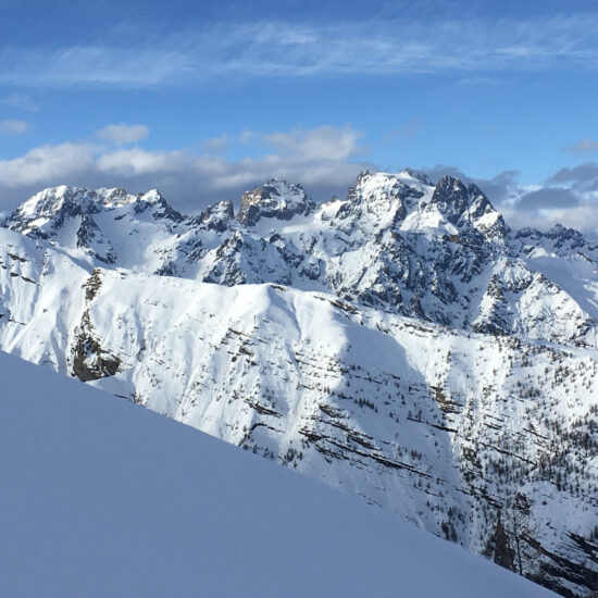Les Ecrins depuis Reychard