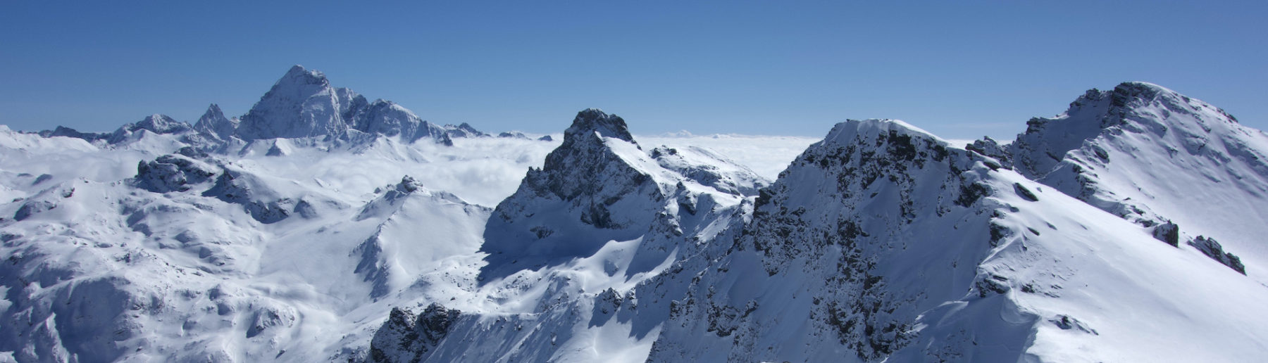 Le Viso depuis la tête du Longet
