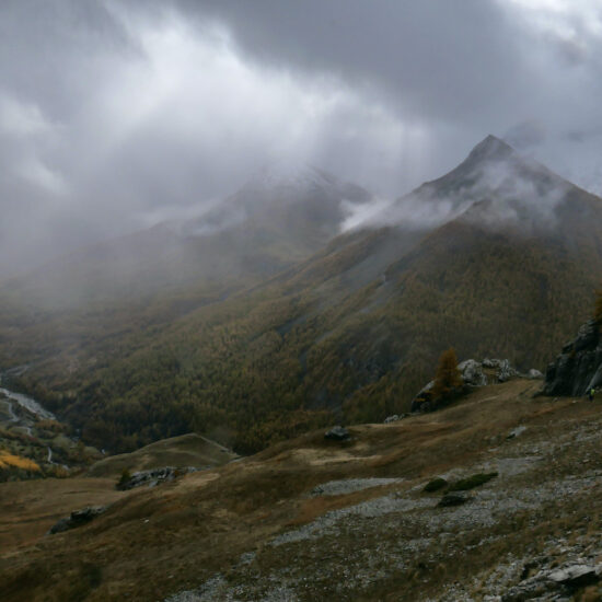 Randonnée dans les lumières d'automne