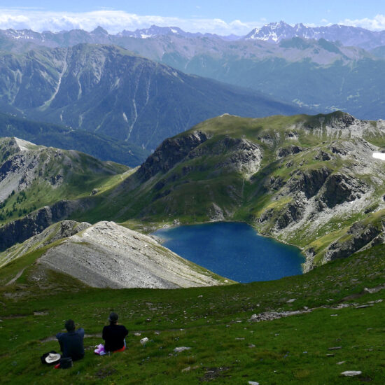 Lac du Malrif, bijou du tour du Queyras