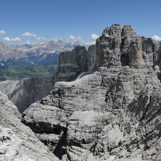 Le val de Mezdi, massif de Sella
