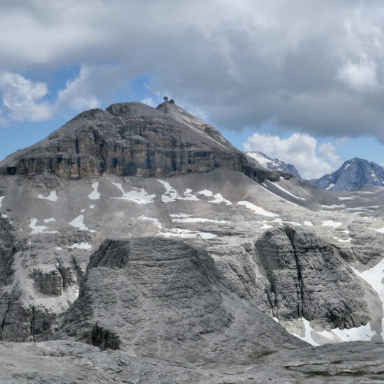 Le Piz Boè, massif de Sella
