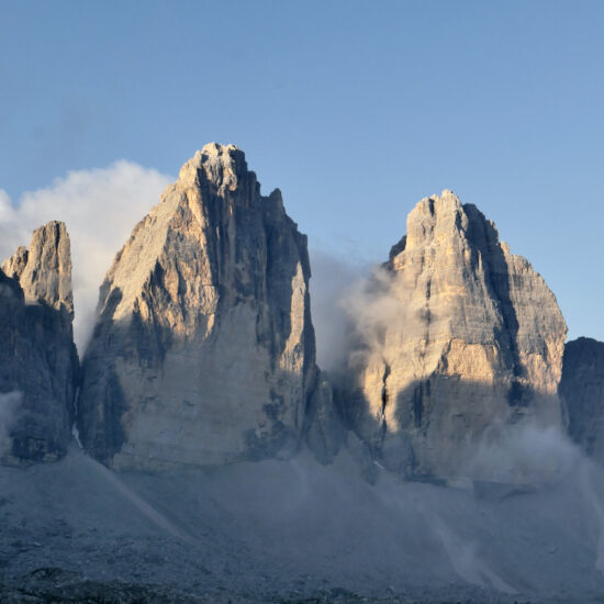 Lever de soleil sur les Tre Cime