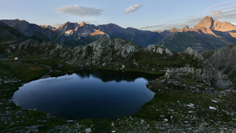 Bivouac aux lacs du Longet
