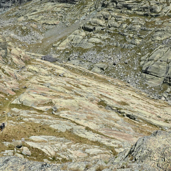 Vallée des Merveilles, les dalles du Sorcier