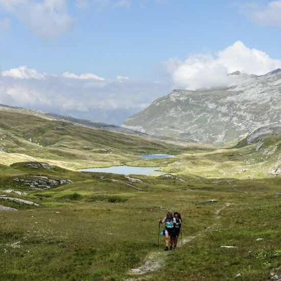 Lac des Laouchets, désert de Platé