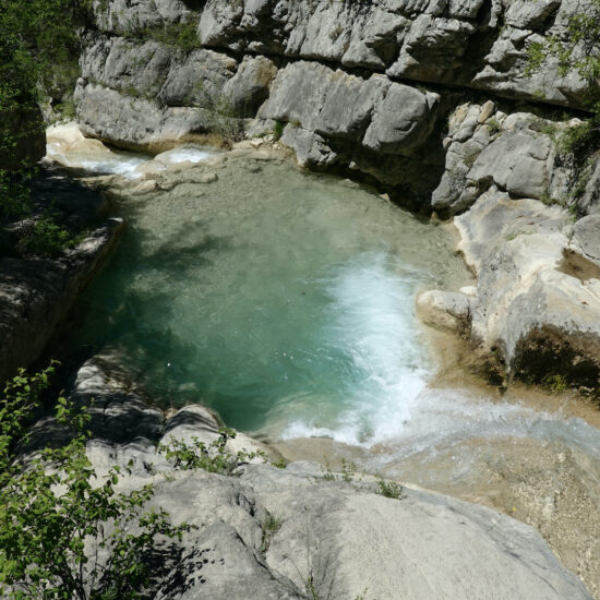 Les gorges du Léoux
