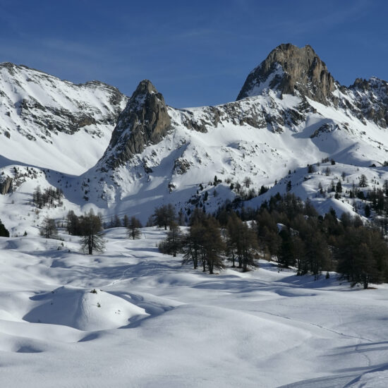 La pointe de la Selle depuis Fontantie