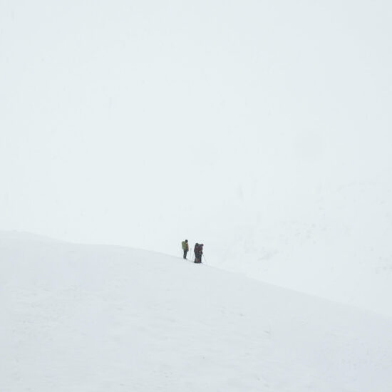 Jour blanc dans le vallon de Mary