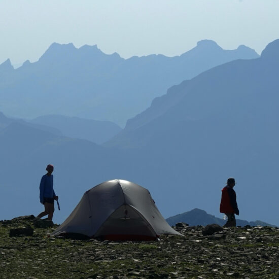 Bivouac face au Dévoluy