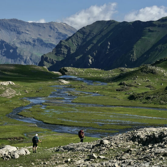 Les quartiers d'août sous le col des Terres Blanches