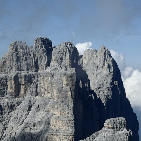 Les parois du Catinaccio-Rosengarten