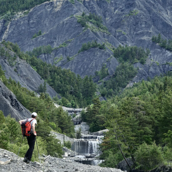 Les ouvrages du Riou-Bourdoux en Ubaye