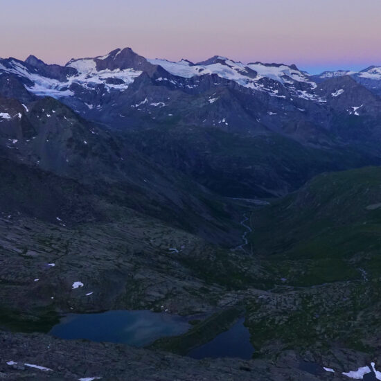 Lever de soleil au col du Carro