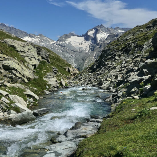 Le torrent du Montet en haute Maurienne