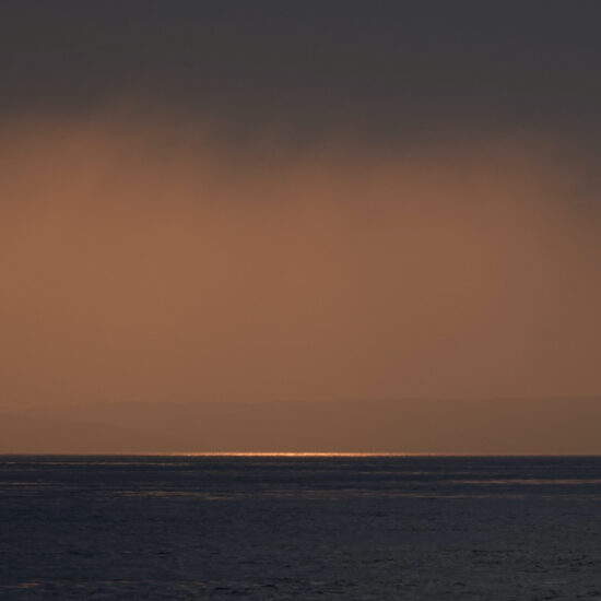 L'aube sur la rade de Brest